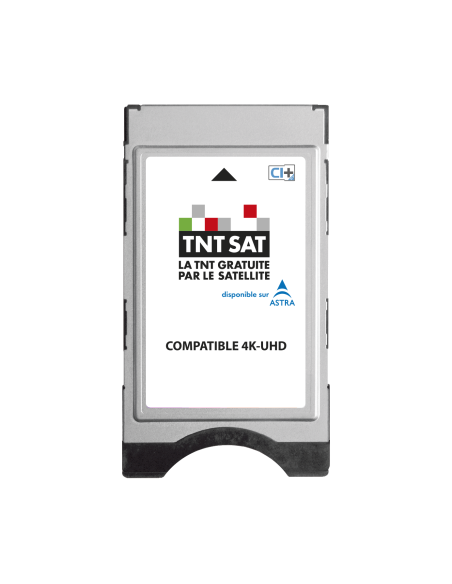 Module TV TNTSAT CI+ Compatible 4K UHD pour Téléviseur Satellite