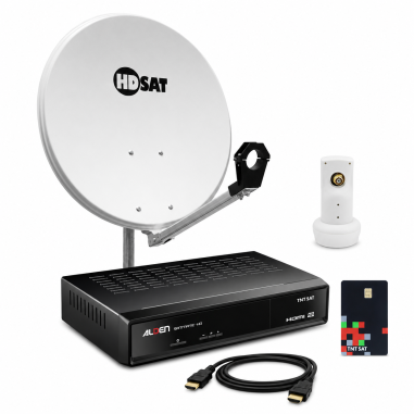Pack parabole 60 cm + Décodeur TNTSAT ASTRA + LNB | HDSAT