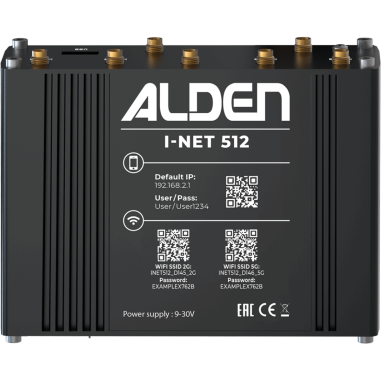 ALDEN Pack Antenne I-NET 512 5G/4G LTE Camping-car Van