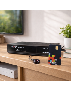 ALDEN Décodeur Satellite + Carte TNTSAT + HDMI + Déport Infrarouge 2