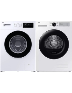 PACK SAMSUNG Lave-linge 8kg + Sèche-linge Pompe à Chaleur 8kg