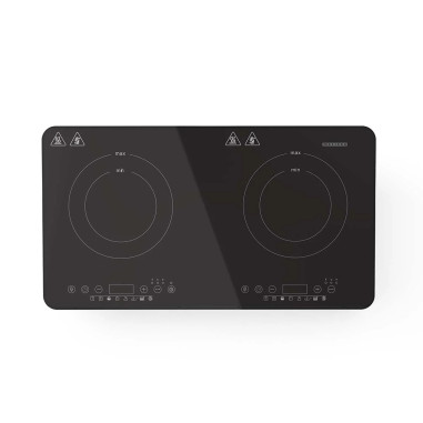 MELISSA Plaque de cuisson à induction 3500W 2 Foyers - Camping