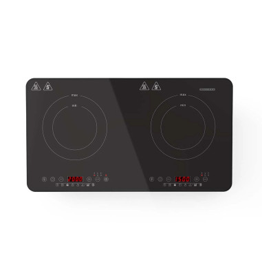 MELISSA Plaque de cuisson à induction 3500W 2 Foyers - Camping