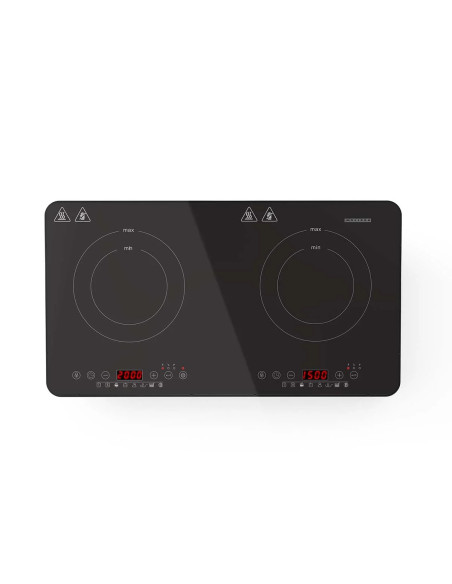 MELISSA Plaque de cuisson à induction 3500W 2 Foyers - Camping