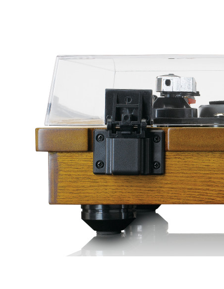 Lenco LS-55WA Lecteur de disques avec Bluetooth®. encodeur MP3 USB. haut-parleurs Wood