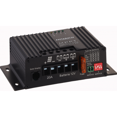 ANTARION Régulateur de Charge Solaire MPPT 320W 20A Meilleur rendement