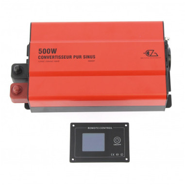 Convertisseur Pur Sinus 12V EZA 500 W pour camping-car