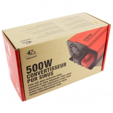 Convertisseur Pur Sinus 12V EZA 500 W pour camping-car
