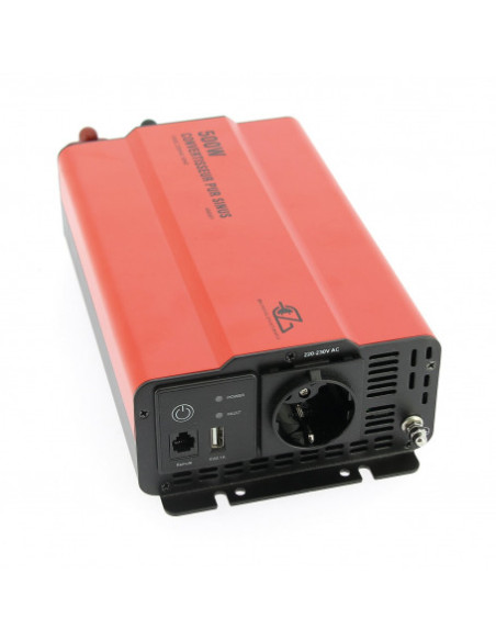 Convertisseur Pur Sinus 12V EZA 500 W pour camping-car