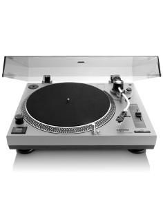 Lenco L-3810GY Platine à entraînement direct PC encodeur CE-UK Gris