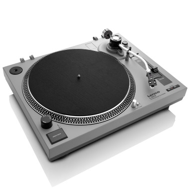 Lenco L-3810GY Platine à entraînement direct PC encodeur CE-UK Gris
