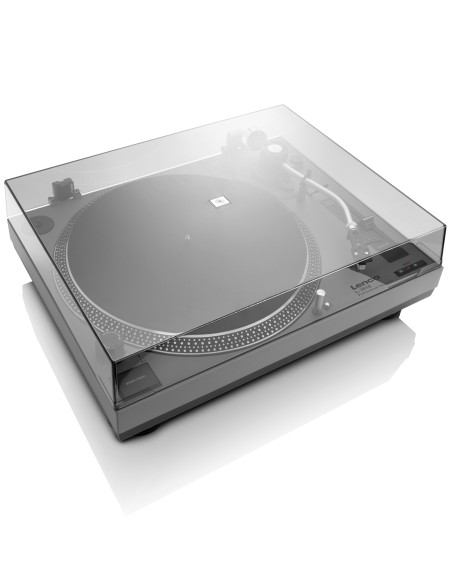 Lenco L-3810GY Platine à entraînement direct PC encodeur CE-UK Gris