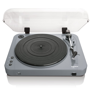 Lenco L-85 GREY Lecteur de disques avec encodage direct USB gris