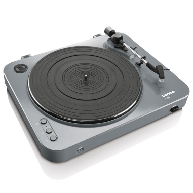 Lenco L-85 GREY Lecteur de disques avec encodage direct USB gris
