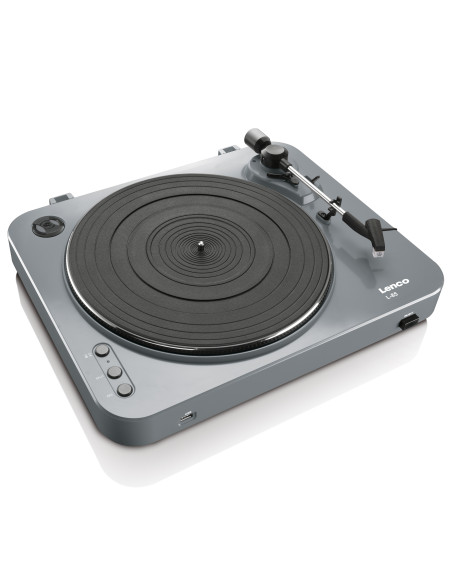 Lenco L-85 GREY Lecteur de disques avec encodage direct USB gris