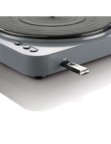 Lenco L-85 GREY Lecteur de disques avec encodage direct USB gris