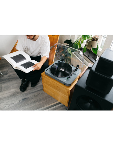 Lenco L-85 GREY Lecteur de disques avec encodage direct USB gris