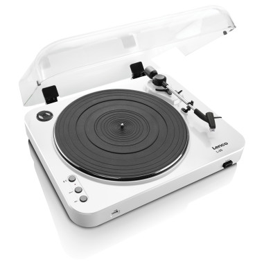 Lenco L-85 WHITE Lecteur de disques avec encodage direct USB Blanc