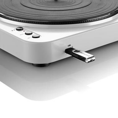 Lenco L-85 WHITE Lecteur de disques avec encodage direct USB Blanc