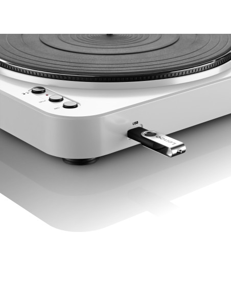 Lenco L-85 WHITE Lecteur de disques avec encodage direct USB Blanc