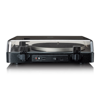 Lenco LBTA-165BK Tourne-disque entièrement automatique avec transmission Bluetooth® et préamplificateu