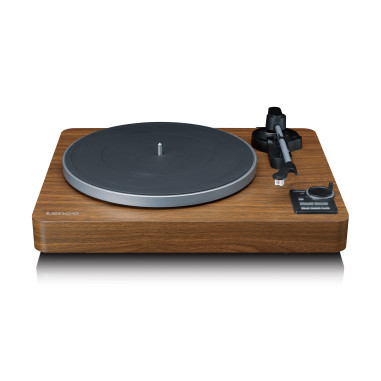 Lenco LBTA-165WD Tourne-disque entièrement automatique avec transmission Bluetooth® et préamplificateur Plateau de la platine