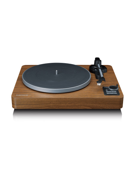 Lenco LBTA-165WD Tourne-disque entièrement automatique avec transmission Bluetooth® et préamplificateur Plateau de la platine
