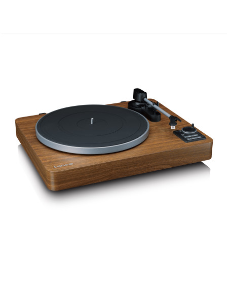 Lenco LBTA-165WD Tourne-disque entièrement automatique avec transmission Bluetooth® et préamplificateur Plateau de la platine