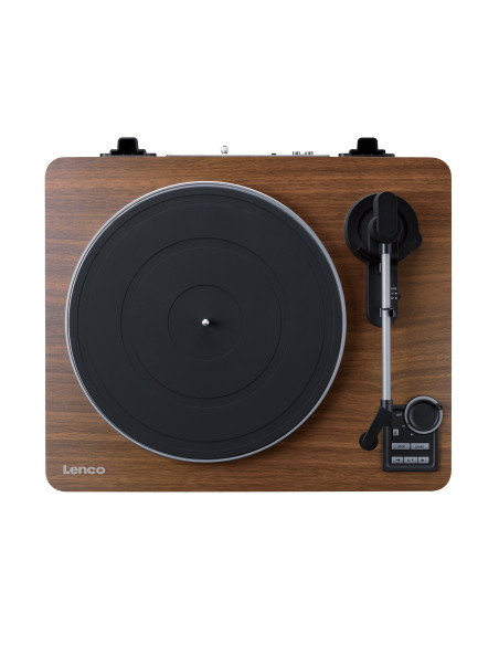 Lenco LBTA-165WD Tourne-disque entièrement automatique avec transmission Bluetooth® et préamplificateur Plateau de la platine
