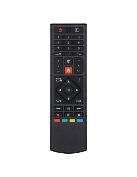 Lenco LED-2423BK TV LED HD 24 pouces avec DVB-T2 DVB-C DVB-S2 12V Noir