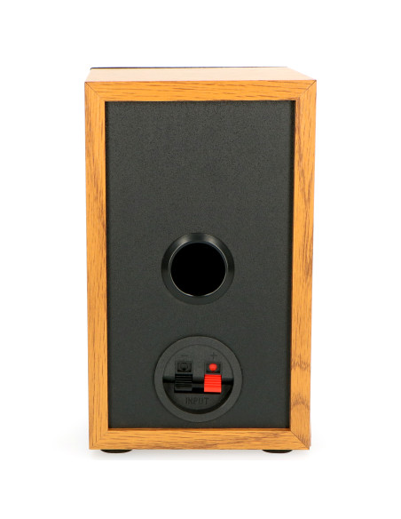 Lenco LS-300WD Lecteur de disques avec Bluetooth® et deux haut-parleurs séparés Wood