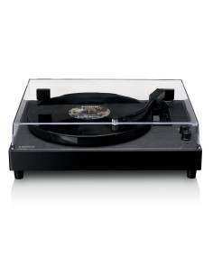 Lenco LS-60BK Platine en bois avec haut-parleurs intégrés et Bluetooth®. 2