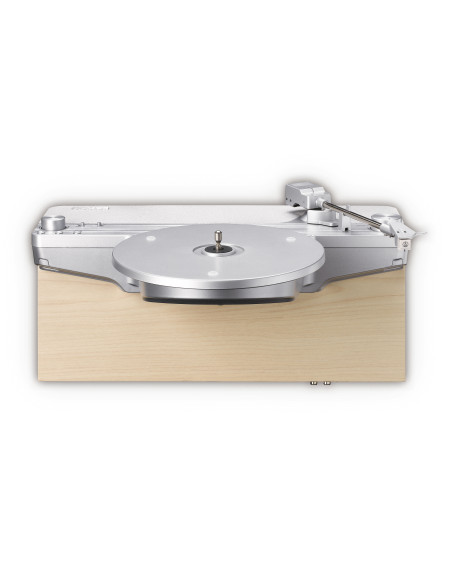 Lenco LSA-071SI Tourne-disque vertical entièrement automatique avec haut-parleurs intégrés et Bluetooth® Silver