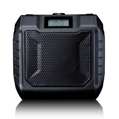 Lenco ODR-160GY Radio d'extérieur portable DAB+/FM à haute puissance avec Bluetooth® IPX5 résistant à l'eau Gris