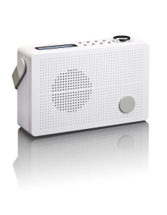 Lenco PDR-030WH Radio portable DAB+/FM avec fonction alarme Blanc 2
