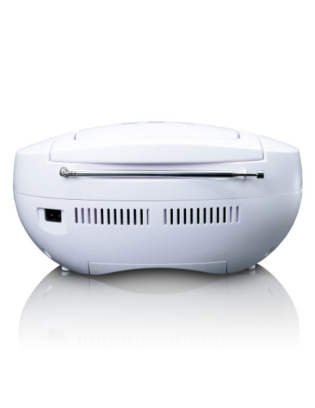Lenco SCD-301PK Radio FM/CD/MP3 portable et lecteur USB Rose