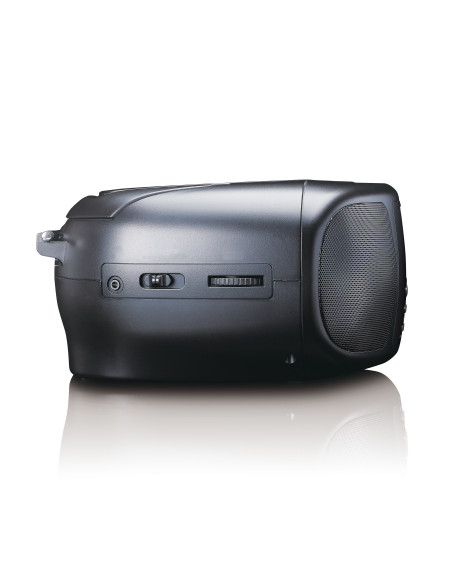 Lenco SCD-6000BK Radio Internet portable avec DAB+/FM. Bluetooth®. lecteur CD et grand écran couleur LCD Noir