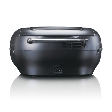 Lenco SCD-6000BK Radio Internet portable avec DAB+/FM. Bluetooth®. lecteur CD et grand écran couleur LCD Noir
