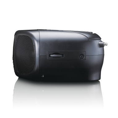 Lenco SCD-6000BK Radio Internet portable avec DAB+/FM. Bluetooth®. lecteur CD et grand écran couleur LCD Noir