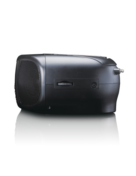 Lenco SCD-6000BK Radio Internet portable avec DAB+/FM. Bluetooth®. lecteur CD et grand écran couleur LCD Noir
