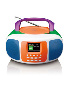 Lenco SCD-861KIDS Radio portable DAB+/FM avec Bluetooth®. lecteur CD et grand écran couleur LCD 2