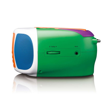 Lenco SCD-861KIDS Radio portable DAB+/FM avec Bluetooth®. lecteur CD et grand écran couleur LCD