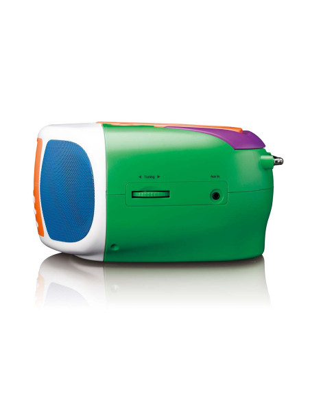 Lenco SCD-861KIDS Radio portable DAB+/FM avec Bluetooth®. lecteur CD et grand écran couleur LCD