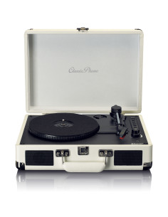 Lenco TT-115CR Lecteur de disques Bluetooth® avec haut-parleurs intégrés Cream