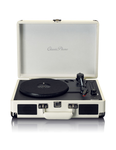 Lenco TT-115CR Lecteur de disques Bluetooth® avec haut-parleurs intégrés Cream