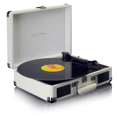 Lenco TT-115CR Lecteur de disques Bluetooth® avec haut-parleurs intégrés Cream