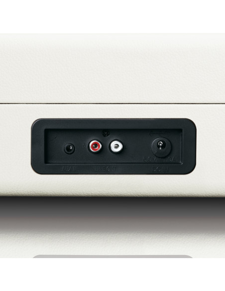 Lenco TT-115CR Lecteur de disques Bluetooth® avec haut-parleurs intégrés Cream