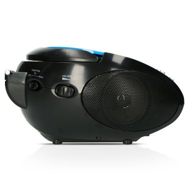 Lenco SCD-24 BLUE/BL Radio FM portable avec CD Bleu / Noir
