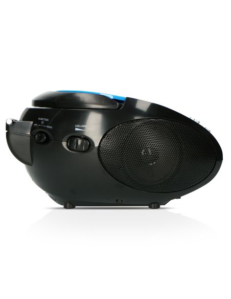 Lenco SCD-24 BLUE/BL Radio FM portable avec CD Bleu / Noir