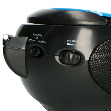 Lenco SCD-24 BLUE/BL Radio FM portable avec CD Bleu / Noir
